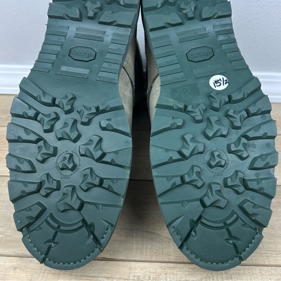 NWOT Mondo PT Sage Green Steel Toe Vibram Combat Boots UFCW 8430 - Size 15.5 - Picture 13 of 14